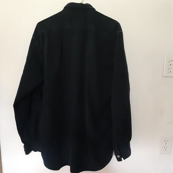 Marlboro Classics Mens Shirt XL Blue Cotton Long Sleeve Button Up - Picture 6 of 8